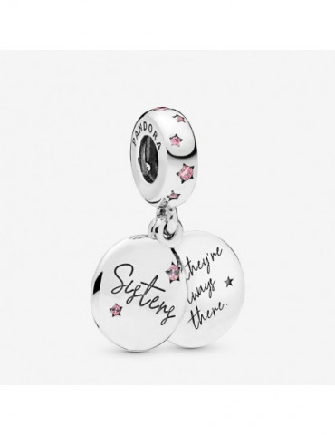 PANDORA Charm Pendant Sœurs Pour Toujours