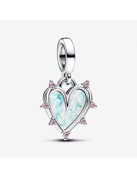 PANDORA Charm Double Opalescent Amitié