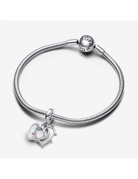 PANDORA Charm Double Opalescent Amitié