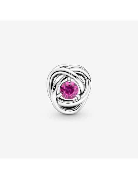 PANDORA Charm cercle éternel rose