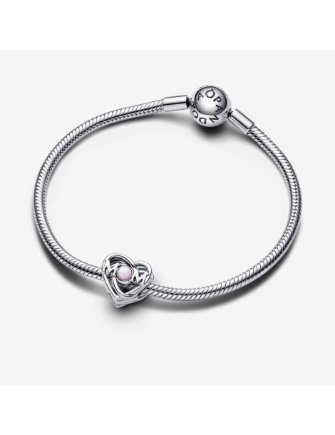 PANDORA Charm Mum & Cœur Ajouré