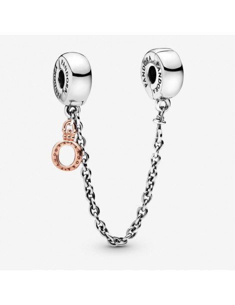 PANDORA Charm Chaîne de Confort O Couronné Pendant