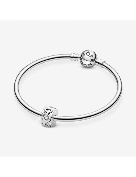 PANDORA Charm Clip Cœurs Noués