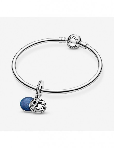 PANDORA Charm pendentif lune et ciel bleu