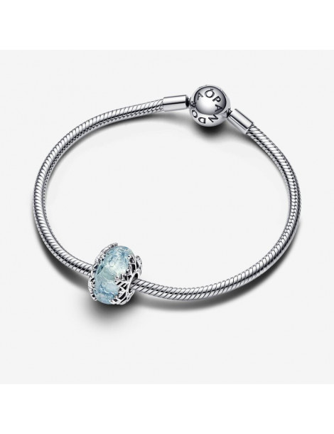 PANDORA Charm Flocon de Neige Bleu