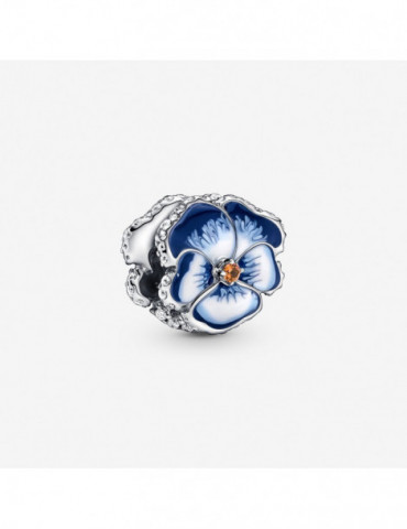 PANDORA Charm Pensée Bleu