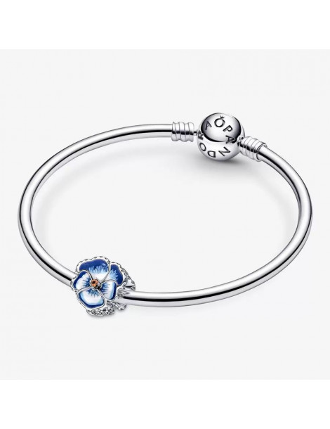 PANDORA Charm Pensée Bleu