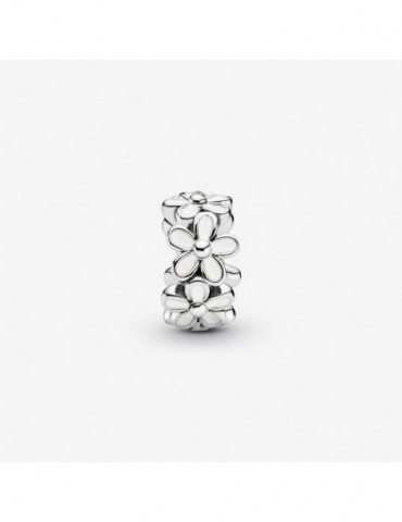 PANDORA Charm Espaceur Marguerite Blanche