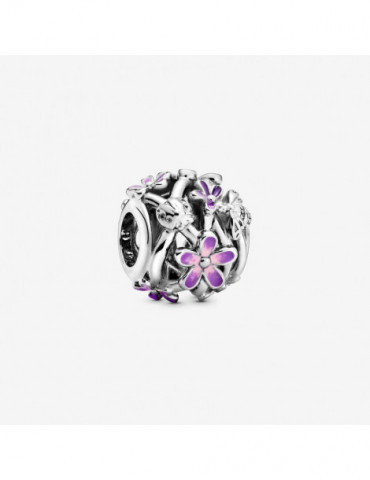 PANDORA Charm Marguerite Violette Ajouré