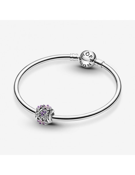 PANDORA Charm Marguerite Violette Ajouré