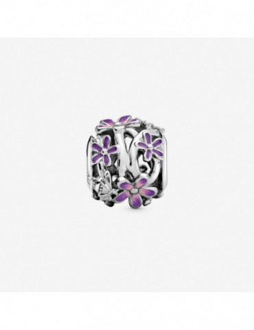 PANDORA Charm Marguerite Violette Ajouré