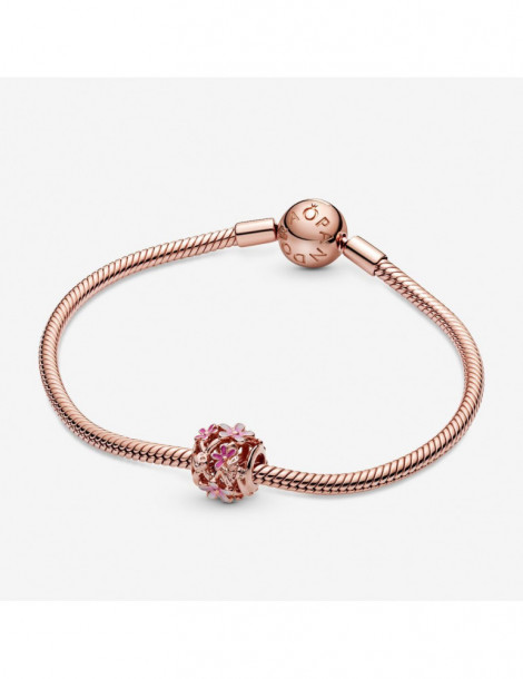 PANDORA Charm Marguerite Rose Ajouré