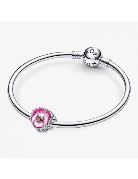 PANDORA Charm Pensée Rose