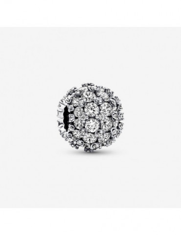 PANDORA Charm Rond Pavé Scintillant