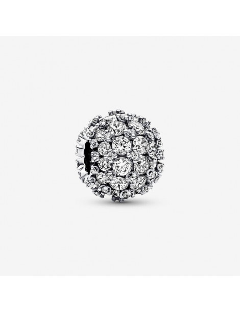 PANDORA Charm Rond Pavé Scintillant