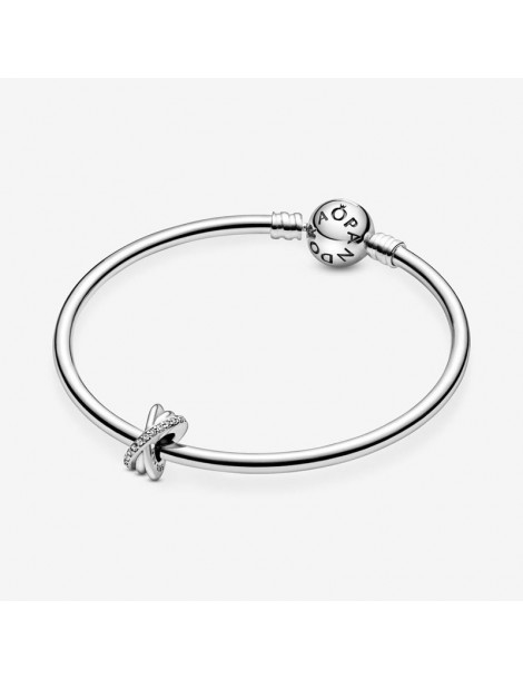 PANDORA Charm Espaceur Scintillant & Lignes