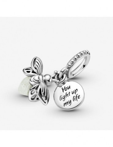 PANDORA Charm Pendant Luciole Phosphorescente