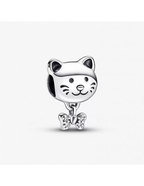 PANDORA Charm Chat et Noeud Papillon