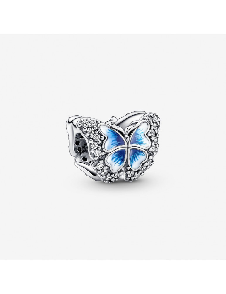 PANDORA Charm Scintillant Papillon Bleu