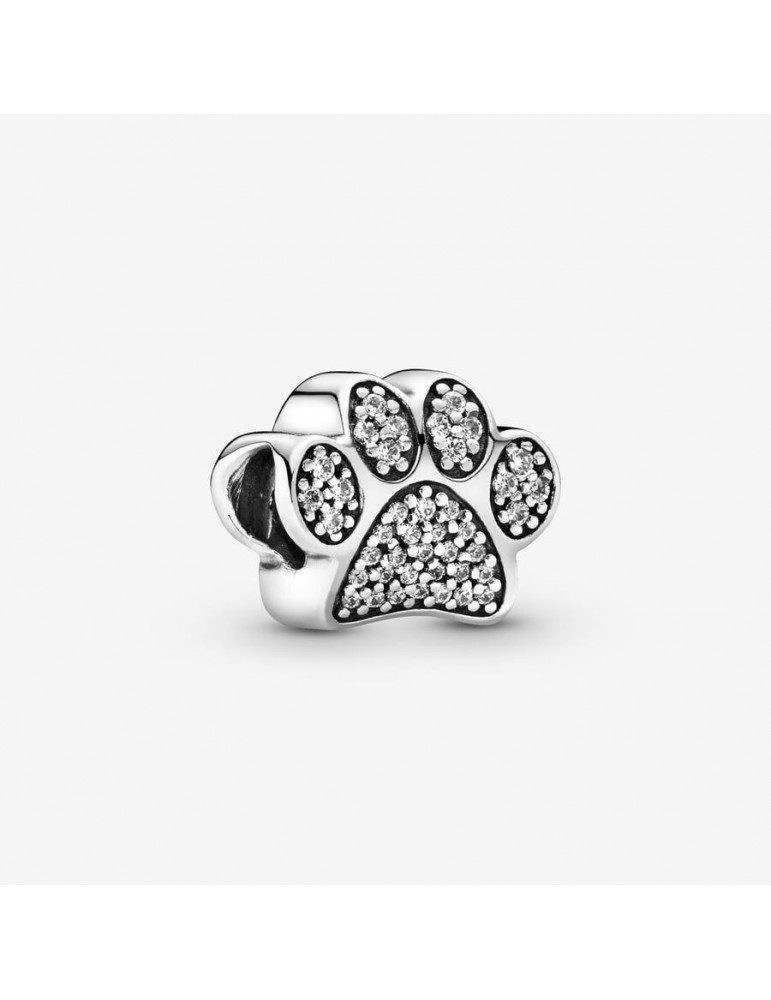 PANDORA Charm empreinte de patte scintillante