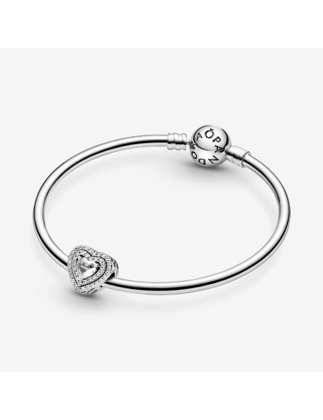 PANDORA Charm Cœurs Nivelés Scintillant