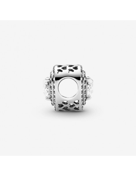 PANDORA Charm Cœurs Nivelés Scintillant