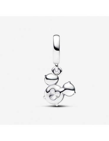 PANDORA Charm Pendant Disney Tête de Mickey Silhouette Scintillante