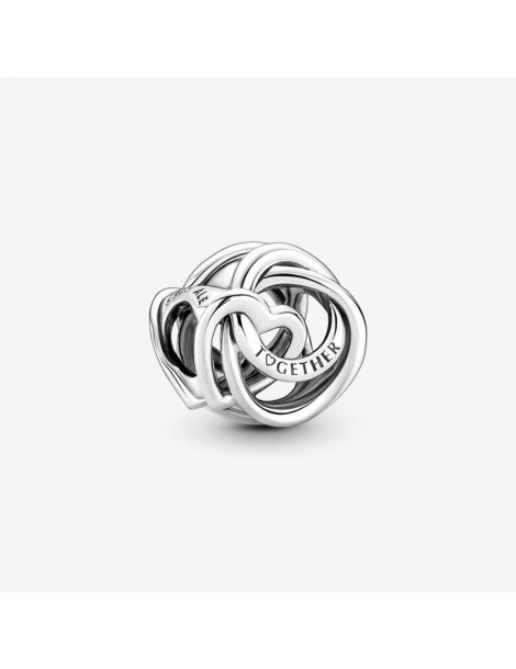 PANDORA Charm Cœur et Cercles Ma Famille Pour Toujours