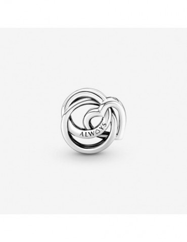 PANDORA Charm Cœur et Cercles Ma Famille Pour Toujours