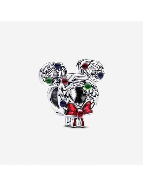 PANDORA Charm Disney Mickey Couronne de Noël