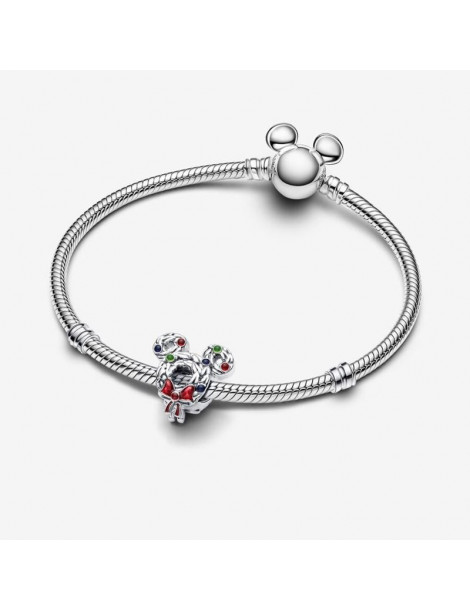 PANDORA Charm Disney Mickey Couronne de Noël