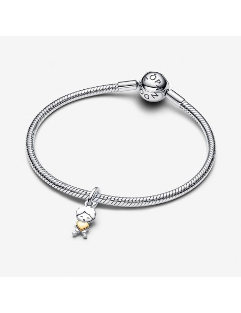 PANDORA Charm Pendant Garçon Heureux