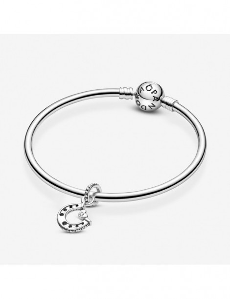 PANDORA Charm Pendant Fer à Cheval Porte-Bonheur