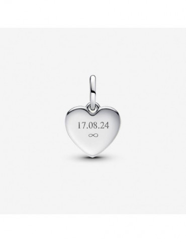 PANDORA Charm Pendant Cœur d'Amour Gravable