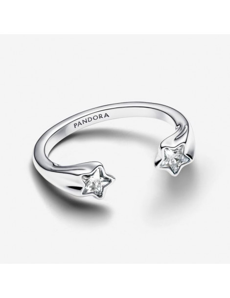 PANDORA Bague Ouverte Étoiles Filantes