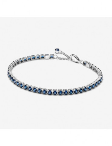 PANDORA Bracelet Rivière Bleu Scintillant