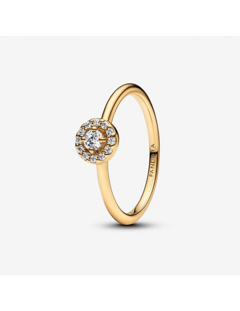 PANDORA Bague Halo Pavé Rond