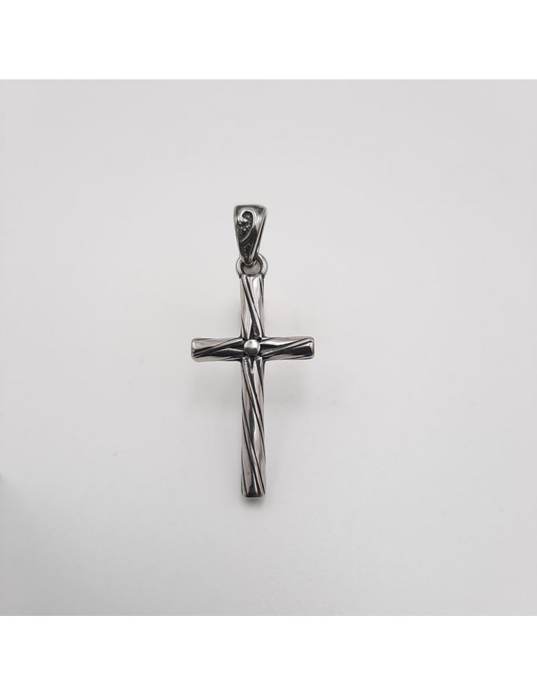 SPIRIT ROCK AND TATTOU Pendentif croix