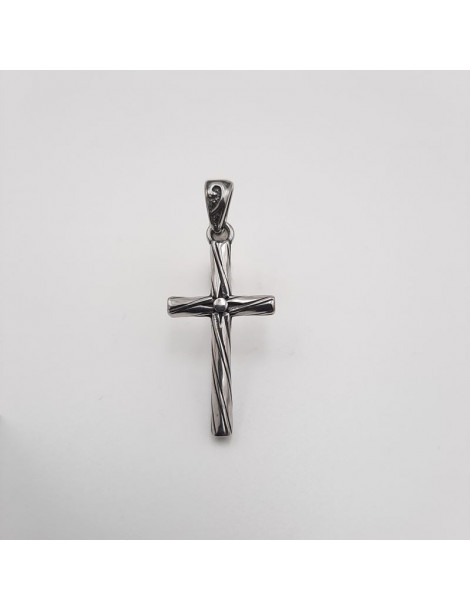 SPIRIT ROCK AND TATTOU Pendentif croix