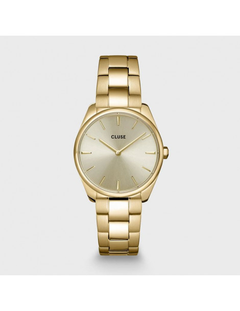 CLUSE Montre Féroce Petite Steel Full Gold