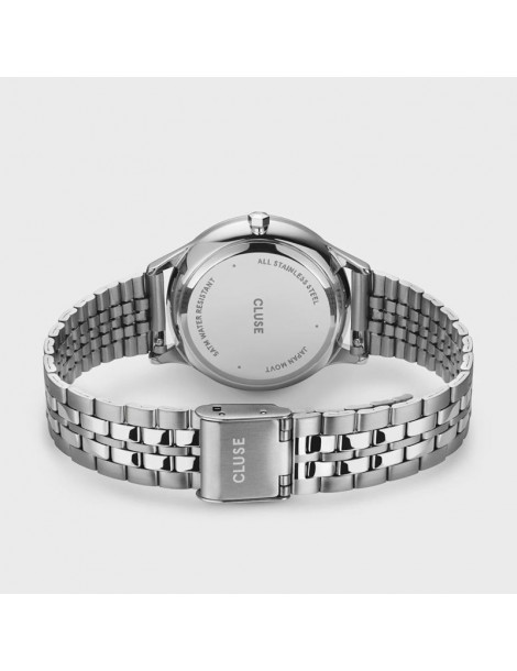 CLUSE Montre Minuit Multifunction Steel Full Silver