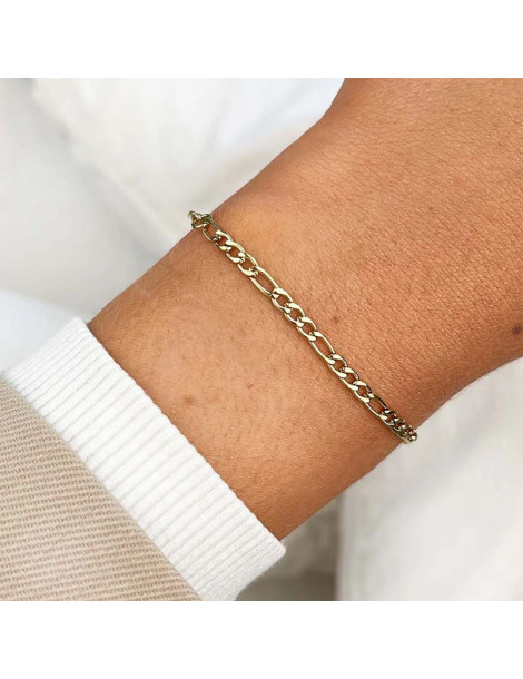 CLUSE Bracelet Essentielle Figaro Chain Gold