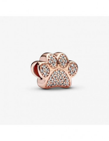 PANDORA Charm Empreinte de Patte Scintillante