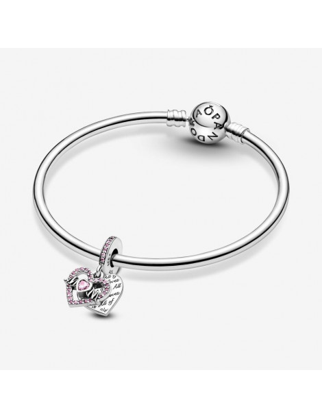 PANDORA Charm Pendant Cœur & Mum (Maman)