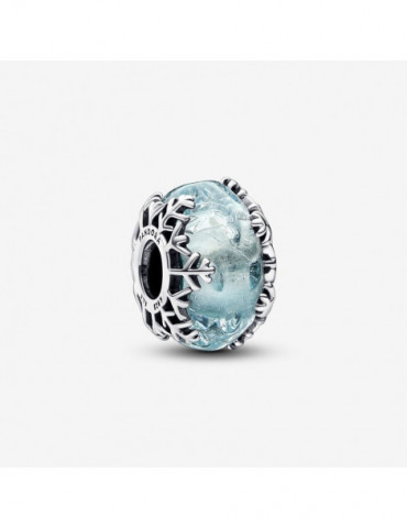 PANDORA Charm Flocon de Neige Bleu