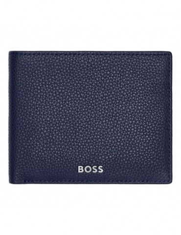 HUGO BOSS Portefeuille Classic Grainé Navy