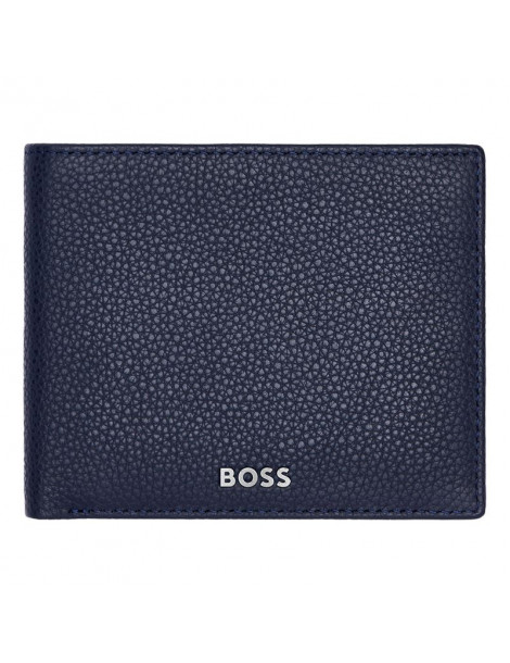 HUGO BOSS Portefeuille Classic Grainé Navy