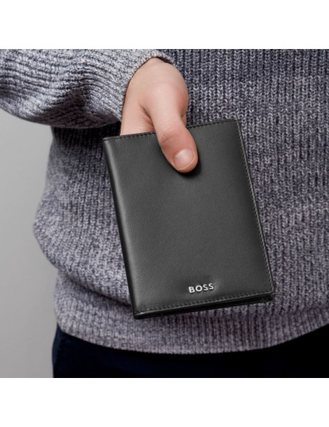 HUGO BOSS Portefeuille Flap Classic Smooth Black