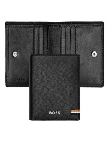 HUGO BOSS Porte-Cartes Double Iconic Black