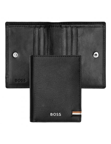 HUGO BOSS Porte-Cartes Double Iconic Black